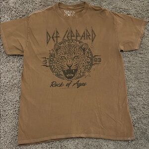 Vintage Lions Brown Graphic Tee